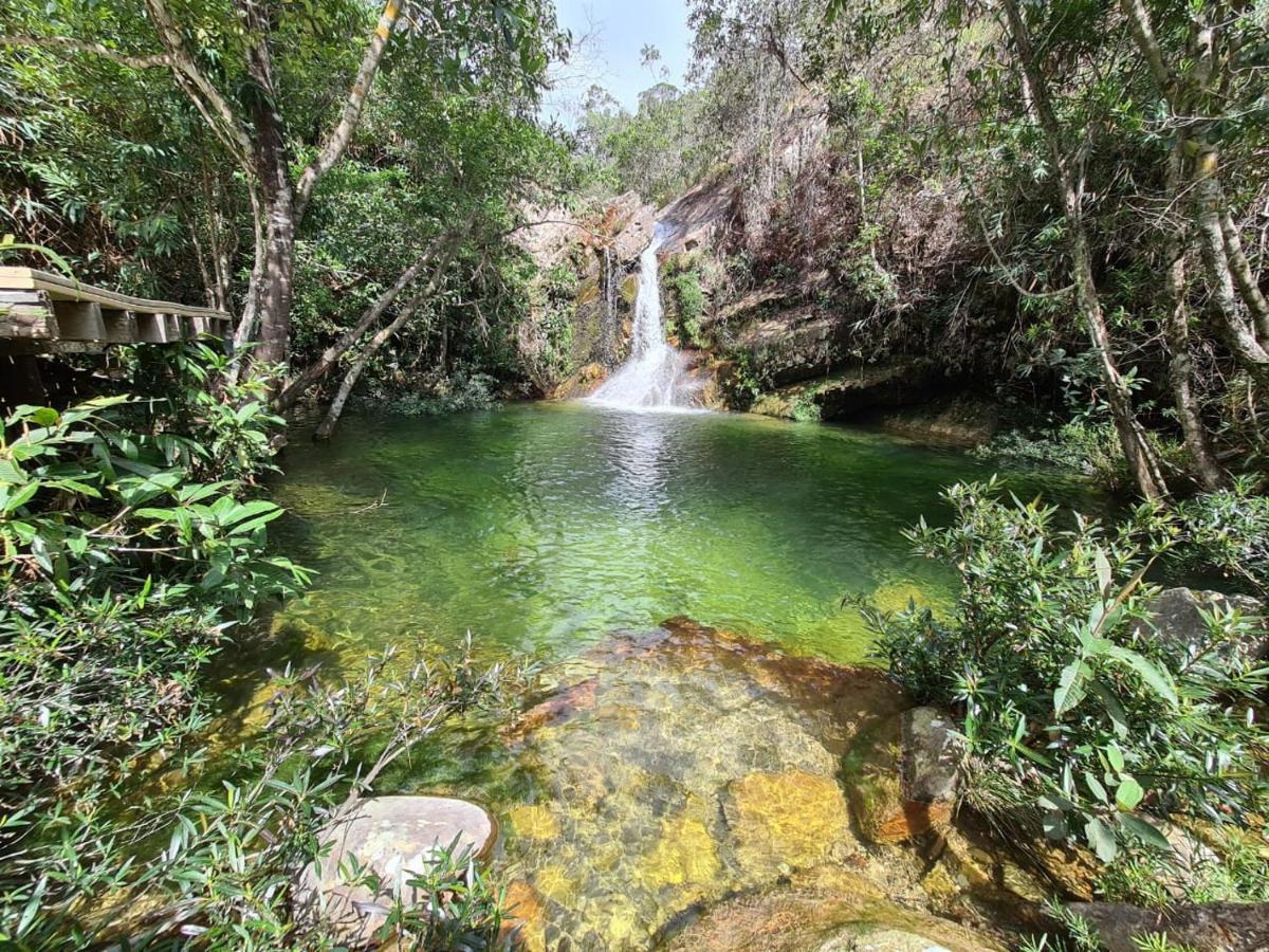 Cachoeira E Pousada Paraiso Dos Pandavas Alto Paraíso de Goiás Kültér fotó