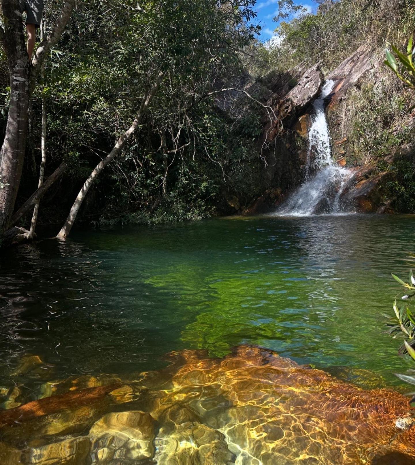 Cachoeira E Pousada Paraiso Dos Pandavas Alto Paraíso de Goiás Kültér fotó